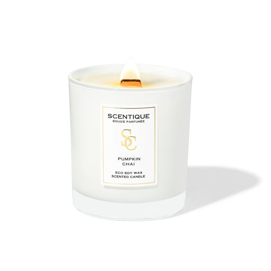 aromatni sveshti s darven fitil Maison Scentique Pumpkin Chai