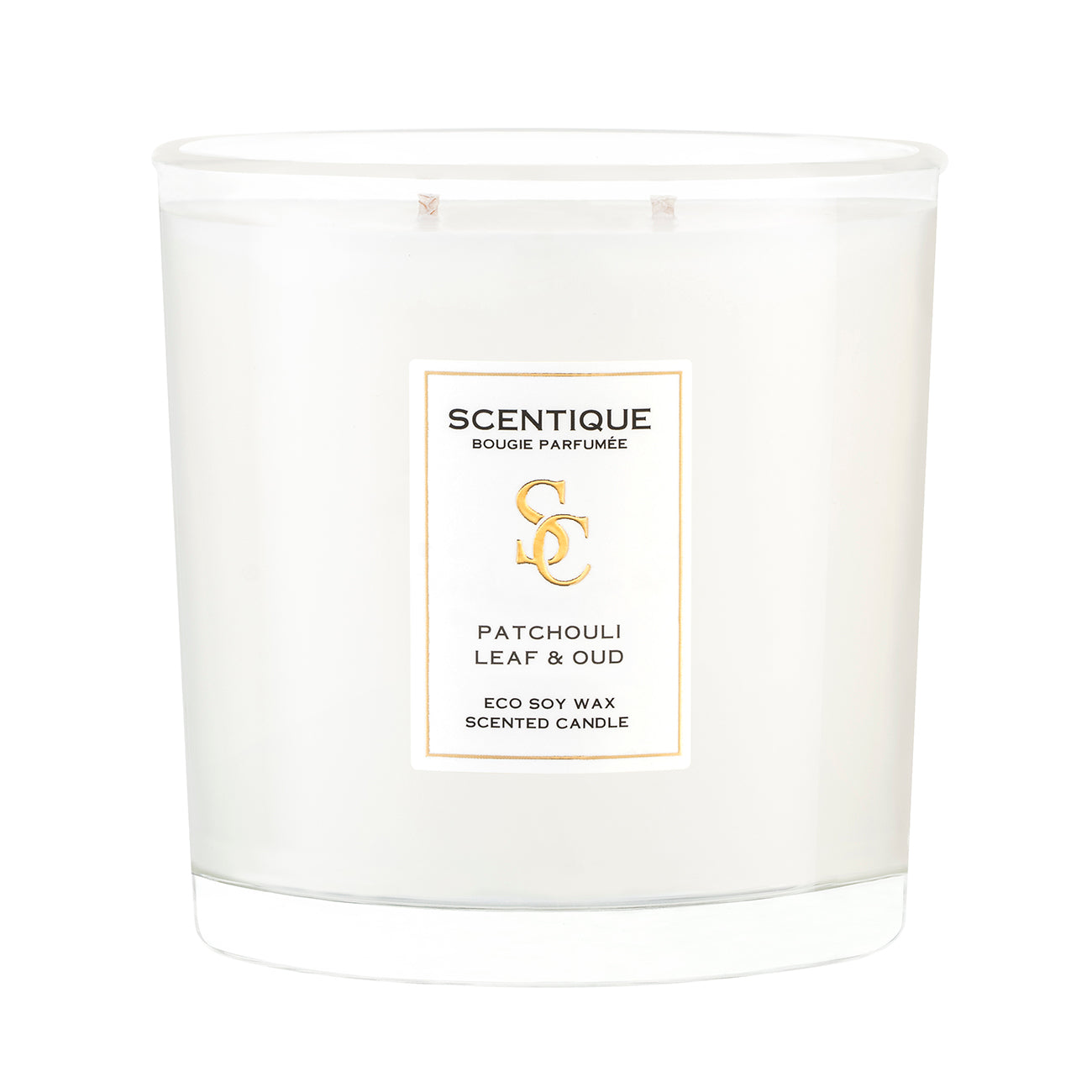 svesht s dva fitila Patchouli, golemi sveshti