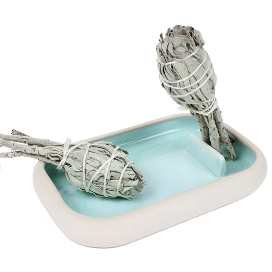 Керамичен съд за Palo Santo и White Sage