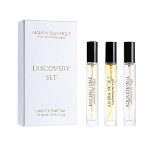 Discovery Set Unisex Parfumi Maison Scentique for gift and travel