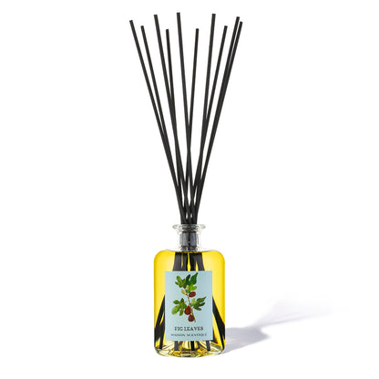 Луксозен ароматизатор за стая Fig Leaves 500 ml. Ароматизатор с клечки за дома. Reed Diffuser