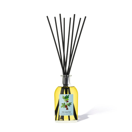 Луксозен ароматизатор за стая Fig Leaves 250 ml. Ароматизатор с клечки за дома. Reed Diffuser