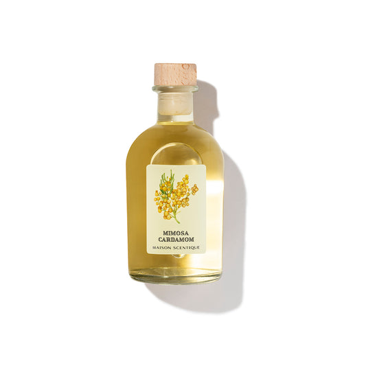 Луксозен ароматизатор за дома Mimosa and Cardamon 250 ml. Ароматизатор с клечки. Reed Diffuser