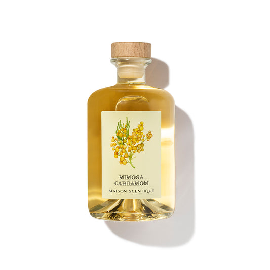 Луксозен ароматизатор за дома Mimosa and Cardamon 500 ml. Ароматизатор с клечки. Reed Diffuser