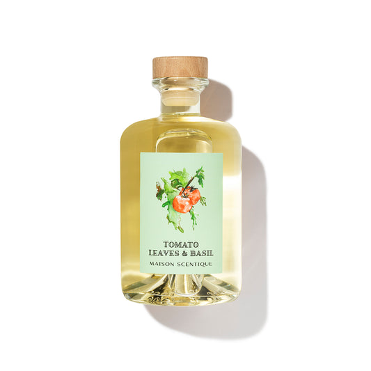 Луксозен ароматизатор за дома TOMATO Leaves Basil 500 ml. Ароматизатор с клечки за стая. Reed Diffuser
