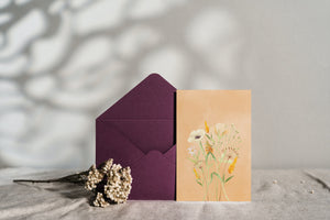 Картичка Vibrant flowers