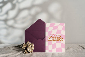 Картичка Funky Pink