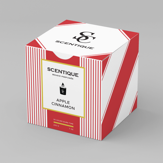 aromatna svesht s darven fitil apple cinnamon